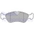 Тормозные колодки дисковые OPEL Astra/Kadett/Omega/Vectra "F "86-94 Delphi LP585 (фото 1)