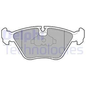 Тормозные колодки дисковые BMW 5(E34)/7(E32) "F "82-99 Delphi LP602
