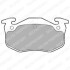 Тормозные колодки дисковые CITROEN/PEUGEOT/RENAULT Xsara/106/206/306/Megane/Clio \'\'F \'\'83-07 Delphi LP699 (фото 1)