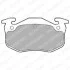 Тормозные колодки дисковые CITROEN/PEUGEOT/RENAULT Xsara/106/206/306/Megane/Clio \'\'F \'\'83-07 Delphi LP699 (фото 1)