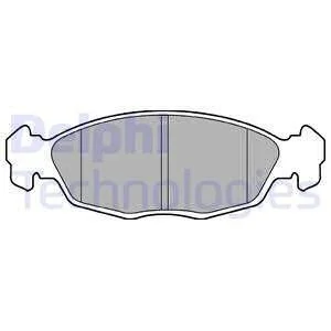 Тормозные колодки дисковые OPEL/DAEWOO Astra/Combo/Tigra/Vectra/Corsa/Lanos/Nexia \'91-98 Delphi LP702