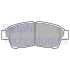 Тормозные колодки дисковые TOYOTA Celica/Camry/Corolla/Rav 4 "91-97 Delphi LP789 (фото 1)