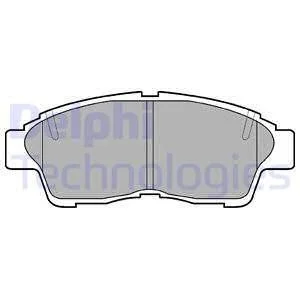 Тормозные колодки дисковые TOYOTA Celica/Camry/Corolla/Rav 4 "91-97 Delphi LP789