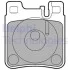 Тормозные колодки дисковые MERCEDES E(W210)/S(W140)/SL(R129) "R "91-03 Delphi LP841 (фото 1)