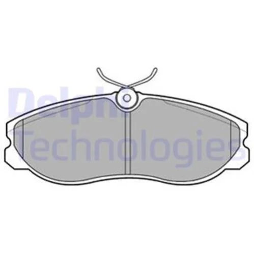 Гальмівні колодки дискові FORD/NISSAN Maverick/Serena/Terrano II/Vanette "F Delphi LP847 (фото 1)