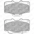 Тормозные колодки дисковые TOYOTA Hilux/Land Cruiser "F "89-05 Delphi LP854 (фото 1)