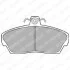 Тормозные колодки дисковые HONDA/ROVER Civic/25/45/200/400/800 ''F''91-06 Delphi LP911 (фото 1)