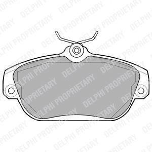 A_Тормозные колодки дисковые VOLVO 700/900/S90/V90 "F "83-99 Delphi LP919