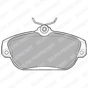 A_Тормозные колодки дисковые VOLVO 700/900/S90/V90 "F "83-99 Delphi LP919