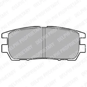 Тормозные колодки дисковые MITSUBISHI L400/Space Gear/Pajero/Sigma "R Delphi LP954
