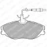 Тормозные колодки дисковые CITROEN/PEUGEOT Xsara/406/607 "F "96>> Delphi LP986 (фото 1)