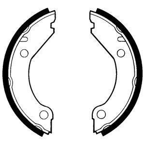 Тормозные колодки, барабанные Delphi LS1375