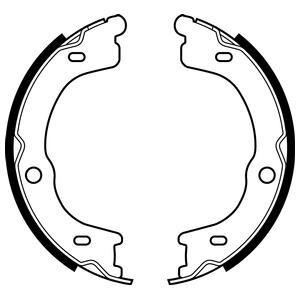 Гальмівна колодка KIA SORENTO I 2.5D/3.3 08.02-12.11 Delphi LS2048