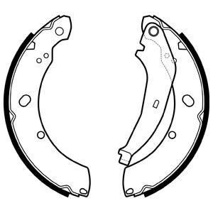 Тормозные колодки, барабанні Delphi LS2136