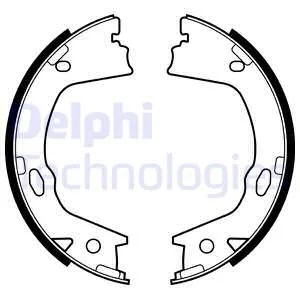 Тормозные колодки, барабанные Delphi LS2153