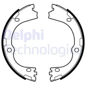 Тормозные колодки, барабанные Delphi LS2166
