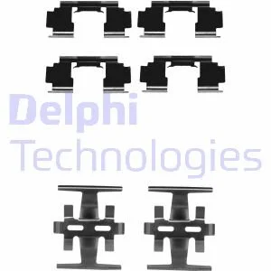 Монтажний комплект гальмівних колодок Delphi LX0130