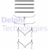 Монтажный компл.,тормоз.колодки Delphi LX0182 (фото 1)