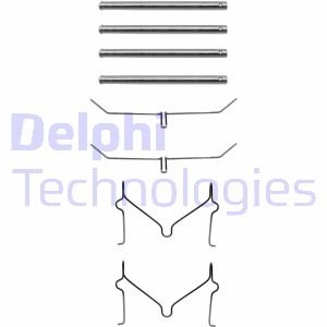 Монтажный компл.,тормоз.колодки Delphi LX0182