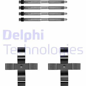 Монтажний комплект гальмівних колодок Delphi LX0703