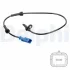 Датчик ABS задн Лів/Прав CITROEN C3 AIRCROSS II, C3 III, C3 ORIGIN III, C4 CACTUS OPEL CROSSLAND X, CROSSLAND X / CROSSLAND PEUGEOT 2008 I, 208 I, 208/HATCHBACK 1.0-1.6D 03.12- Delphi SS20748 (фото 1)