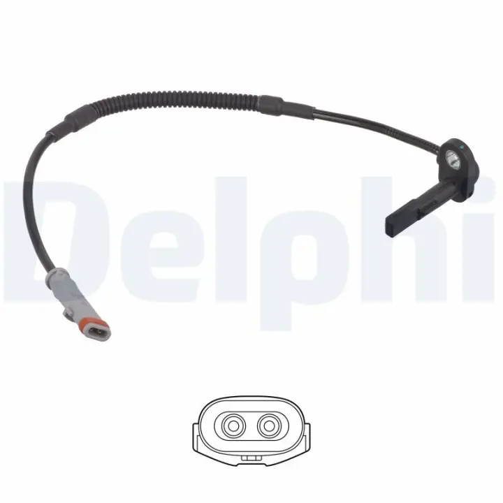 Датчик ABS Delphi SS21252-12B1 (фото 1)