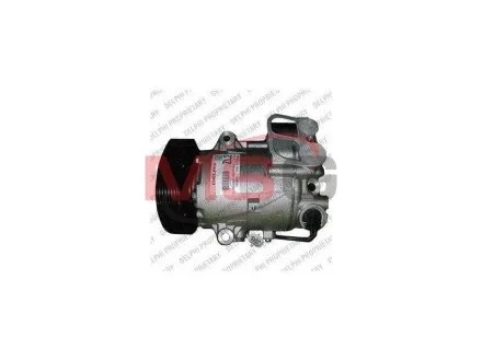 Компресор кондиціонера OPEL AstraJ/MerivaB "1,4 "09>> Delphi TSP0155966