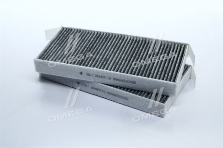 Фильтр салона Renault Laguna 07- (вугільний) (к-кт 2шт.) Denckermann M110848K