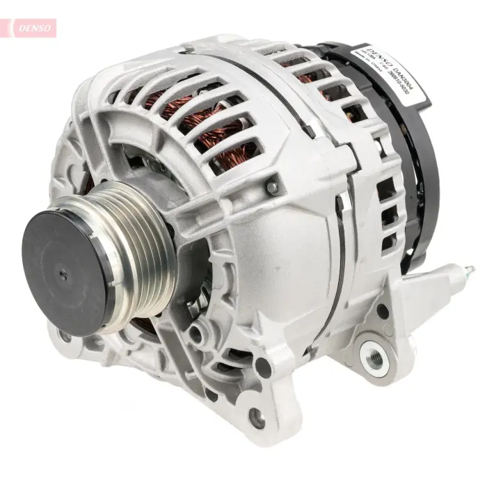 Генератор (14В, 120А, новий із заставою) AUDI A4 B5, A4 B6, A6 C5 SKODA SUPERB I VW CADDY, CADDY III, CALIFORNIA T5 CAMPER, GOLF V, GOLF VI, JETTA III, PASSAT B5, PASSAT B5.5 1.2-3.6 10.95- DENSO DAN3004 (фото 1)