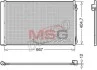 Радиатор кондиционера Denso MB V-Class/Vito "1,6-2,1 "14>> DENSO DCN17062 (фото 1)