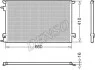 Конденсер кондиционера DENSO DCN20045 (фото 1)