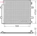 Радіатор кондиціонера DENSO DCN32073 (фото 1)