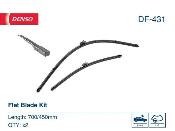 Щетка стеклоочистителя DENSO DF-431 (фото 1)