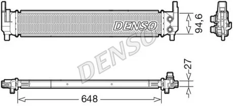 Интеркуллер Denso AUDI/SEAT/SKODA/VW A3/Leon/Octavia/Golf "1,0-1,6 "12>> DENSO DRM02042