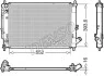 Радиатор Denso HYUNDAI Elantra "1,6 "11-15 DENSO DRM41016 (фото 1)