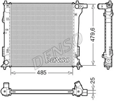 Радиатор Denso HYUNDAI Tucson "1,6 "15-20 DENSO DRM41020