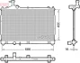 Радіатор Denso MITSUBISHI Outlander "2,0 "12>> DENSO DRM45056 (фото 1)