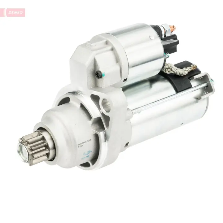 Стартер (12В, 1,2кВт, новий із заставою) AUDI A3 SEAT ALTEA, ALTEA XL, IBIZA IV, IBIZA IV SC, LEON, TOLEDO III SKODA FABIA II, OCTAVIA II, ROOMSTER, SUPERB II, YETI 1.2-3.6 02.03-05.22 DENSO DSN3027 (фото 1)