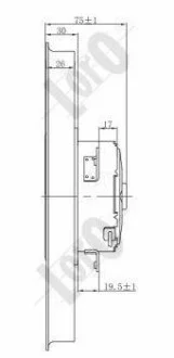 Вентилятор радиатора TRANSPORTER T4 2.4D 90- DEPO 053-014-0023