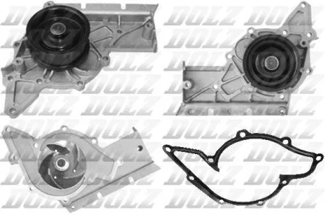 Помпа Dolz AUDI A4/A4 Cabrio/A4 Cabrio Quattro/A6 Quattro/A8/A8 Quattro "3,0 "00-06 DOLZ A201