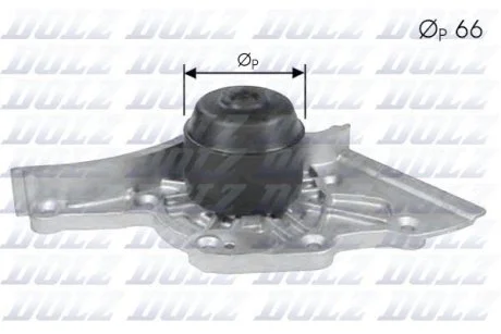 Помпа Dolz AUDI A8/A8 (4D2, 4D8)/A8 Quattro/S8 Quattro/V8 Quattro "3,6-4,2 "88-02 DOLZ A275
