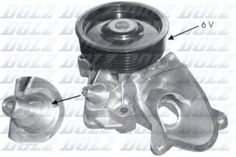 Помпа Dolz BMW 335d/335d Touring/X3/X3 xDrive 30d "3,0 "04-12 DOLZ B236