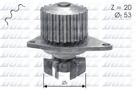 Водяная помпа(насос) DOLZ C110