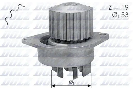 Водяная помпа(насос) DOLZ C113