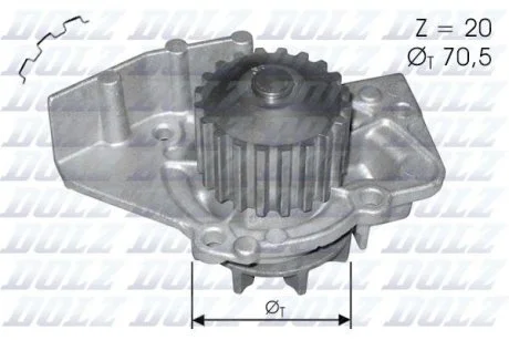 Водяная помпа(насос) DOLZ C120