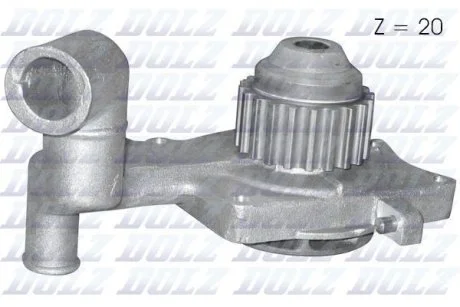 Помпа Dolz FORD Escort/Escort 55/Escort-Express 55/Fiesta/Orion "1,3-1,6 "80-96 DOLZ F107