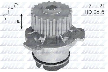 Водяная помпа(насос) DOLZ L121