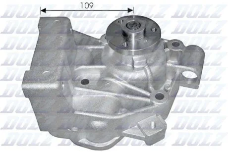 A_Помпа Dolz ALFA ROMEO/FIAT AR6/Ducato 14 "2,4-2,5 "81-94 DOLZ S168
