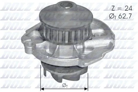 Водяная помпа(насос) DOLZ S261