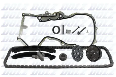 Комплект ланцюга ГРМ AUDI/VW/SEAT/SKODA 1.4 TFSI DOLZ SKCA011V